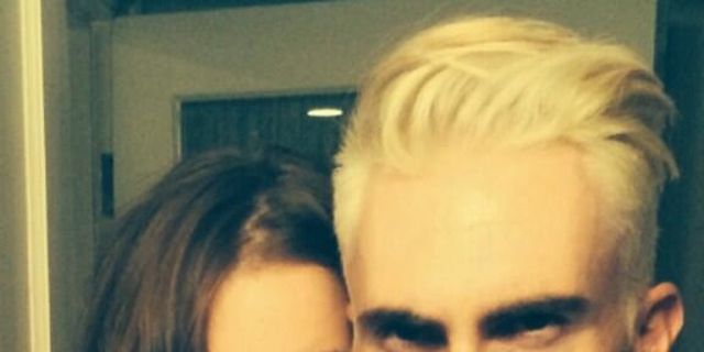 Look Adam Levine Has Bleached His Hair Blonde