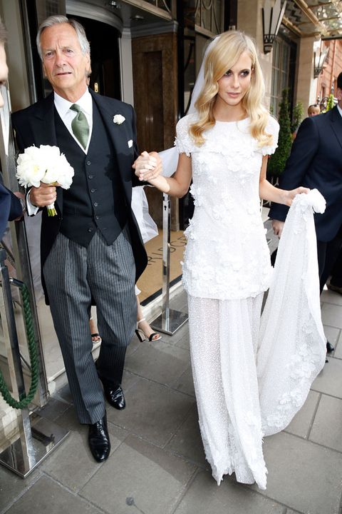 Well, Poppy Delevingne's wedding dress is a bit bloody gorgeous isn't it?