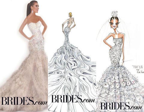 Kim Kardashian S Wedding Dress Unveiled