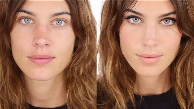al límite Manga Sustancial Video tutorial: How to get Alexa Chung's signature 60s makeup look