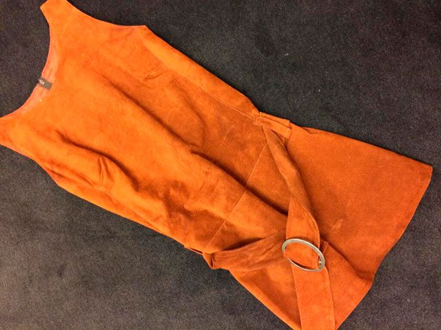 Textile, Orange, Tan, 