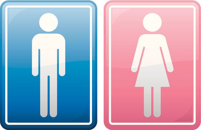 People Are Loving This Supermarkets Unisex Toilet Sign Because It 2014