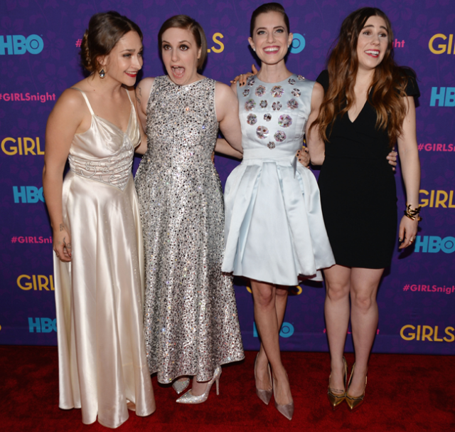 The Girls cast at the Season 3 Premiere :: Celebrity style news