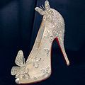 Louboutin reveals Cinderella slipper heels