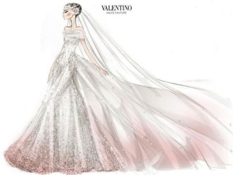 Clothing, Dress, Shoulder, Gown, Formal wear, Wedding dress, Bridal clothing, Victorian fashion, Costume design, Embellishment, 