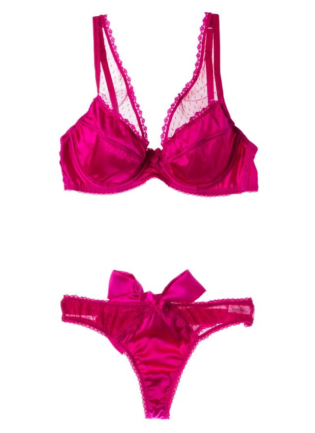 <p>How cute is <a href="http://www.damaris.co.uk/non-padded-shoulder-bra-3-mimi-holliday-lingerie-silk-bras-non-padded-shoulder-bra-underwired-pink-fuchsia-silk-lace-raspberry-ripple-ss14-41" target="_blank">this pretty raspberry set</a> complete with <a href="http://www.damaris.co.uk/back-bowthong-mimi-holliday-lingerie-bottoms-knickers-bow-back-thong-bow-thong-pink-fuchsia-raspberry-ripple-ss14-45" target="_blank">bow-tie thong</a>? In love.</p>
<p><a href="http://www.cosmofashfest.co.uk/vote#main-content" target="_blank">COSMO FASHION AWARDS: VOTE FOR YOUR FAVOURITE BRAND FOR HEELS</a></p>
<p><a href="http://www.cosmofashfest.co.uk/" target="_blank">BUY TICKETS TO FASHFEST</a></p>