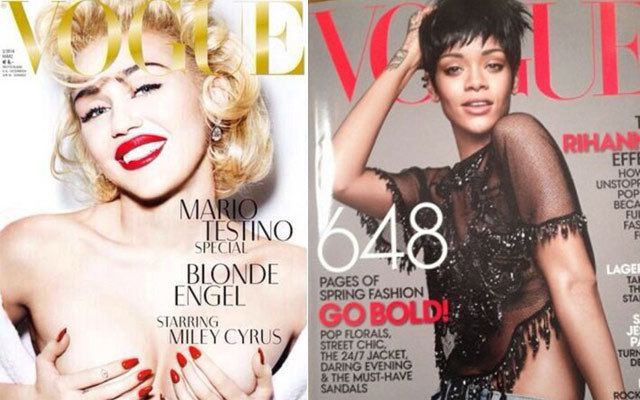 Miley Cyrus Copies Rihanna with Chanel Pictures – StyleCaster