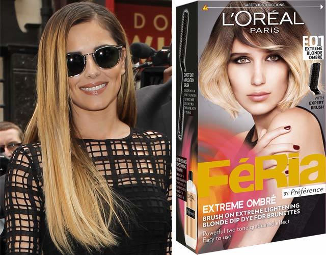 Cheryl Cole's new hair a home-colour kit :: L'Oréal Feria ombre dye Cheryl Cole's new hair a home-colour kit :: L'Oréal Feria ombre dye