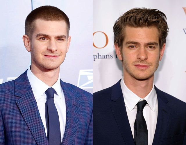 Andrew Garfield's shaved his head and we don't know how to feel