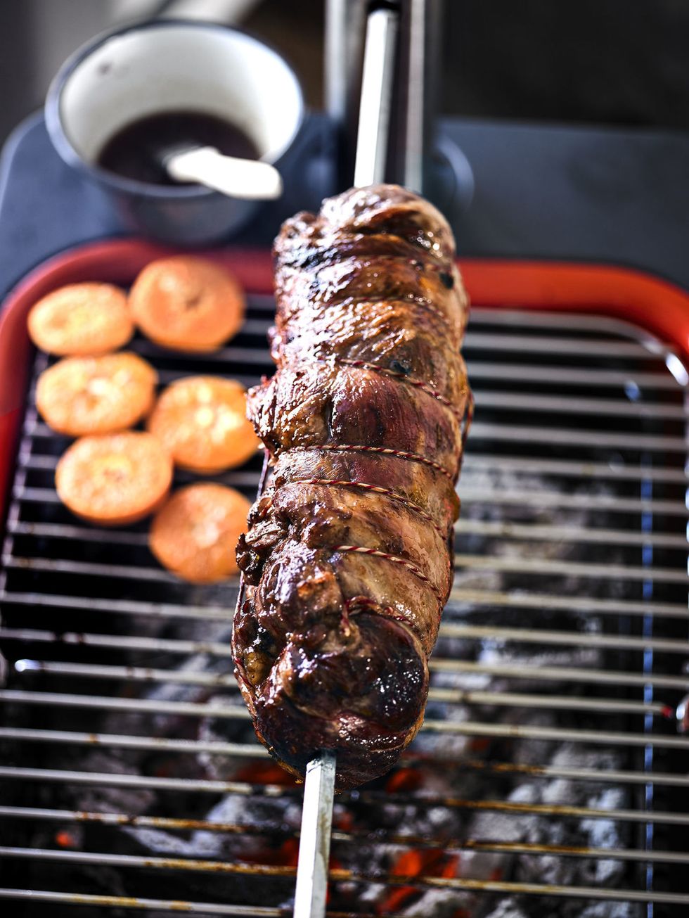 Orange glazed lamb shoulder - Easter lamb recipe