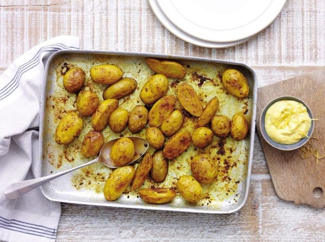 turmeric roasted potato