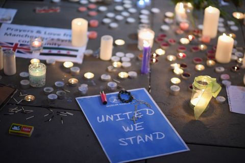 manchester terror attack memorial