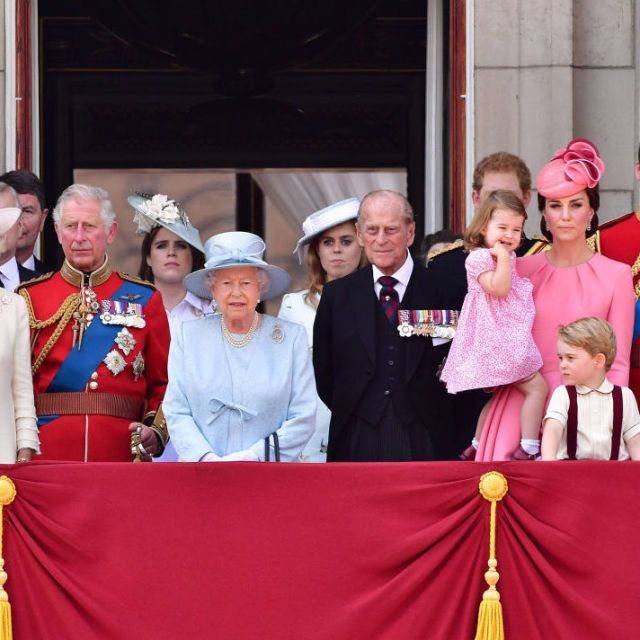 The Royal Family at Trooping the Colour