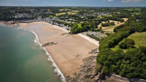 Saundersfoot beach - Pembrokeshire Wales