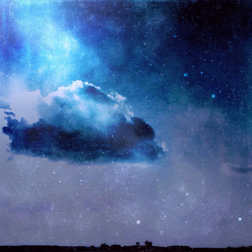 Dreaming - stars and cloud