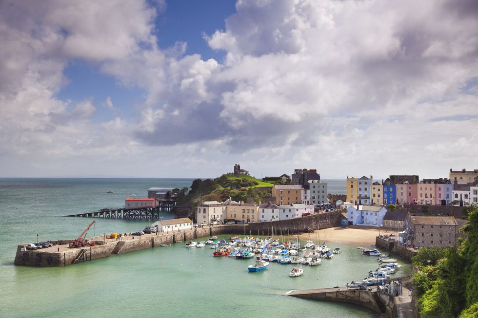 Tenby Wales popular UK countryside destinations for 2018