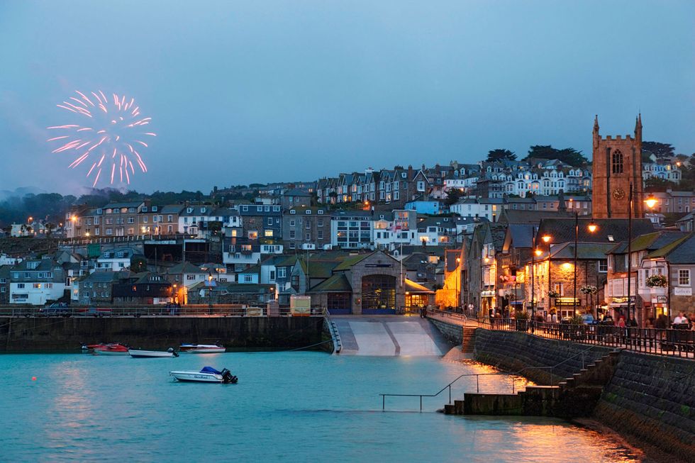 <p>          </p><p>For cool coastal walks and free firework displays, all within an idyllic Cornish setting, head to St Ives, where on New Year's Eve the usually serene streets come alive <br> with revellers. At 6pm the roads close and crowds are encouraged to take to the town – where you can dive in and out of its many pubs and bars. There will also be a selection of parties taking place around the harbour until midnight beckons and the crowds head to the beachfront to watch the fireworks, which are reflected in the beautiful Celtic Sea.&nbsp;</p>  <p><span>More info here: <a href="http://www.stivesindecember.co.uk/" target="_blank" data-tracking-id="recirc-text-link">stivesindecember.co.uk&nbsp;</a></span><a href="http://www.stivesindecember.co.uk/"></a></p>