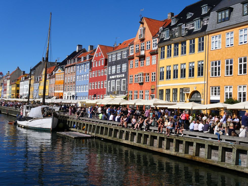 Canal in Copenhagen, Denmark