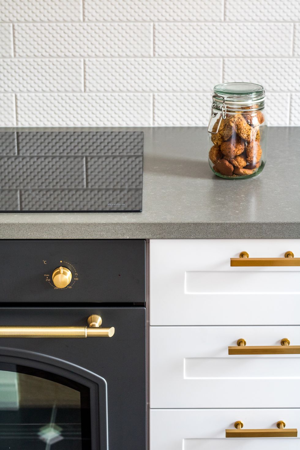 Copper kitchen cabinet handles