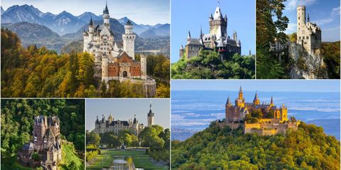 Germany fairy tale castles