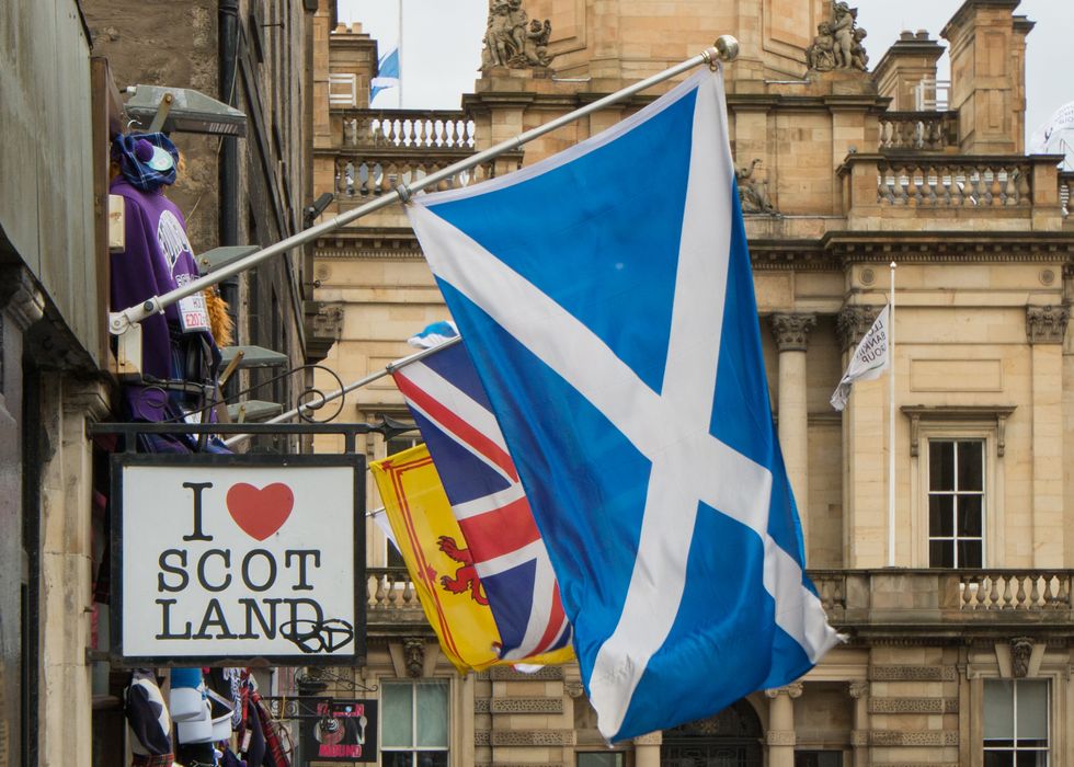 Scotland flags
