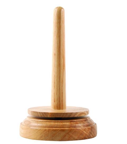 Classic Knit Wooden Spinning Yarn and Thread Holder - Amazon