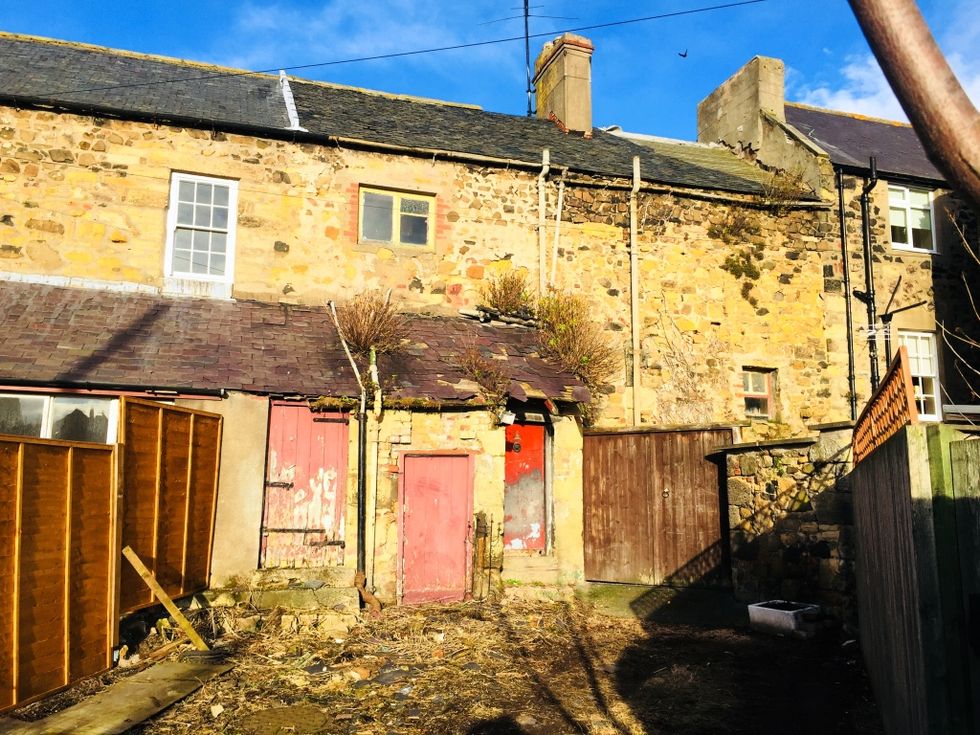 Cottage property - Belford - rear - Northumberland - National Residential