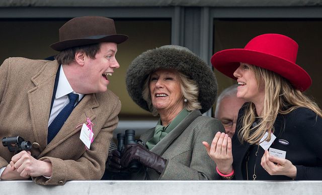 Tom Parker Bowles Camilla, Duchess of Cornwall and Laura Lopes