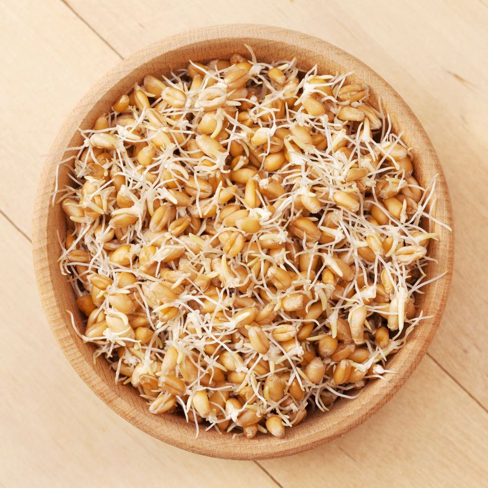 <p>Sprouted grains are whole grains (brown rice, oats, buckwheat etc.) that have been soaked and left to germinate. The process is said to make it easier for your body to absorb the nutrients it wants and needs, therefore making B vitamins,<a href="http://www.prima.co.uk/diet-and-health/healthy-living/advice/a40184/summer-cold/" target="_blank" data-tracking-id="recirc-text-link">vitamin C</a> and folate more readily available to the body, resulting in more energy.</p>