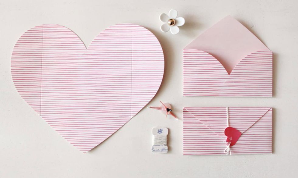 heart envelope valentine's day