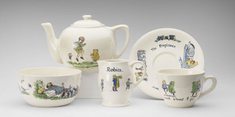 Christopher Robin ceramic tea set