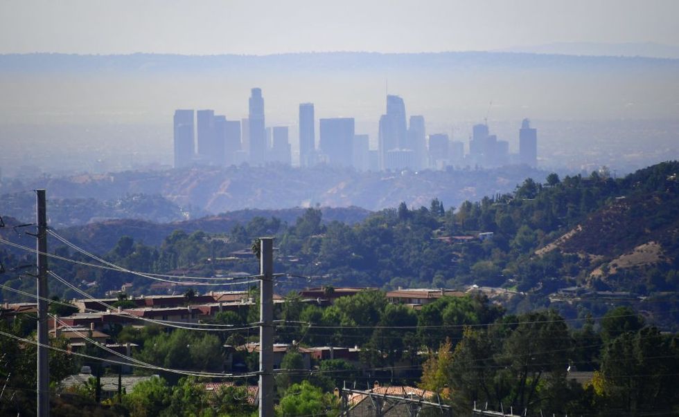 Pollutions in Los Angeles from household products