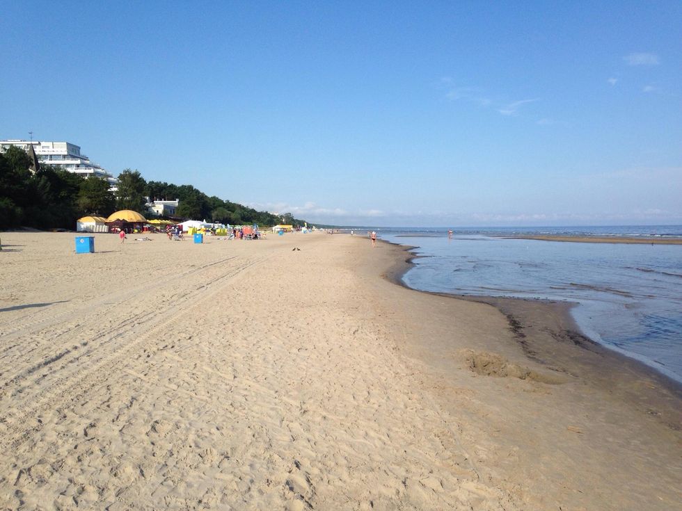 best beaches Latvia Europe
