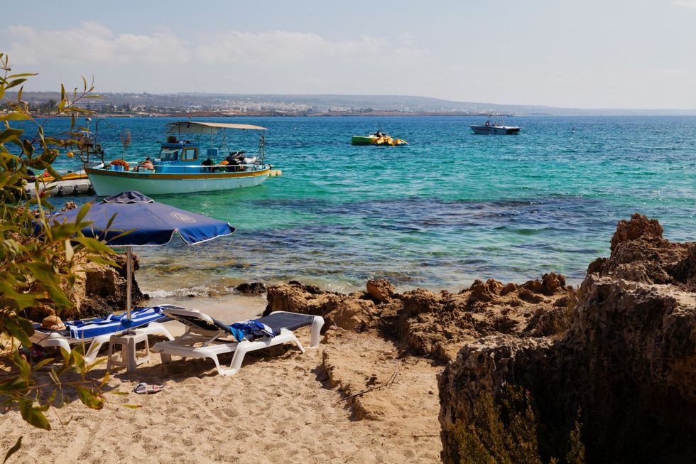 Ayia Napa Cyprus beach