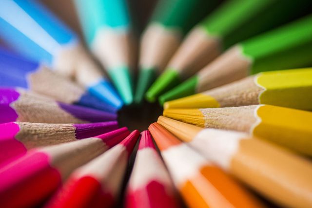 colouring pencils