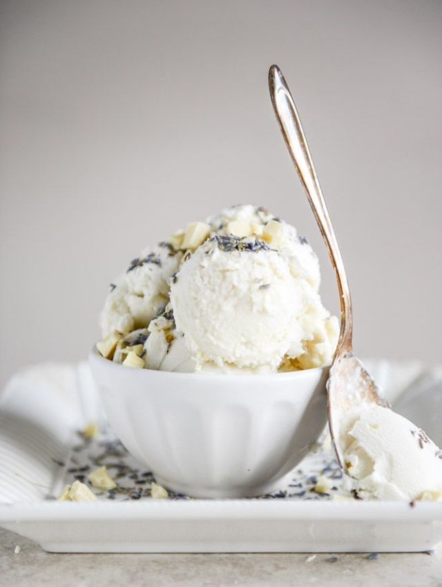 <p>Sprinkles and chocolate chips will be things of the past once you start using lavender buds to top your lavender-infused ice cream. </p><p><strong data-redactor-tag="strong">Get the recipe on <a href="http://www.howsweeteats.com/2014/01/white-chocolate-chunk-lavender-ice-cream/" target="_blank">How Sweet Eats</a>.</strong></p>