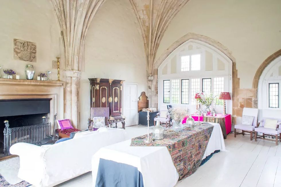 Butley Priory interiors - Airbnb