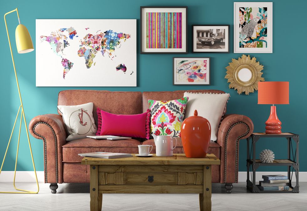 Wayfair - living room - happy