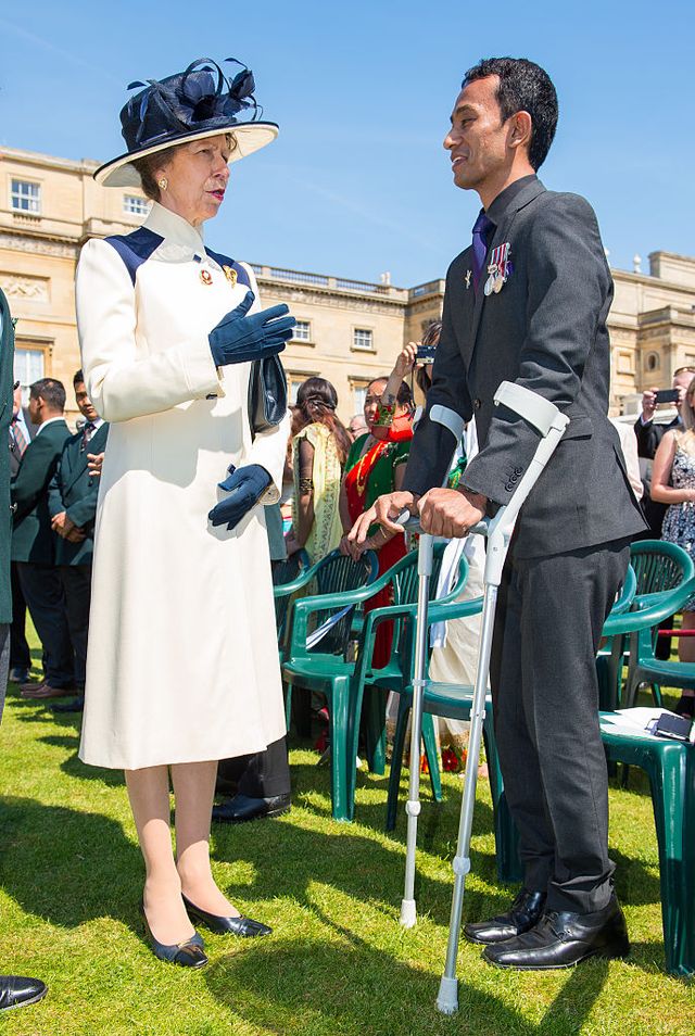 Princess Anne at Buckingham Palace, 2015