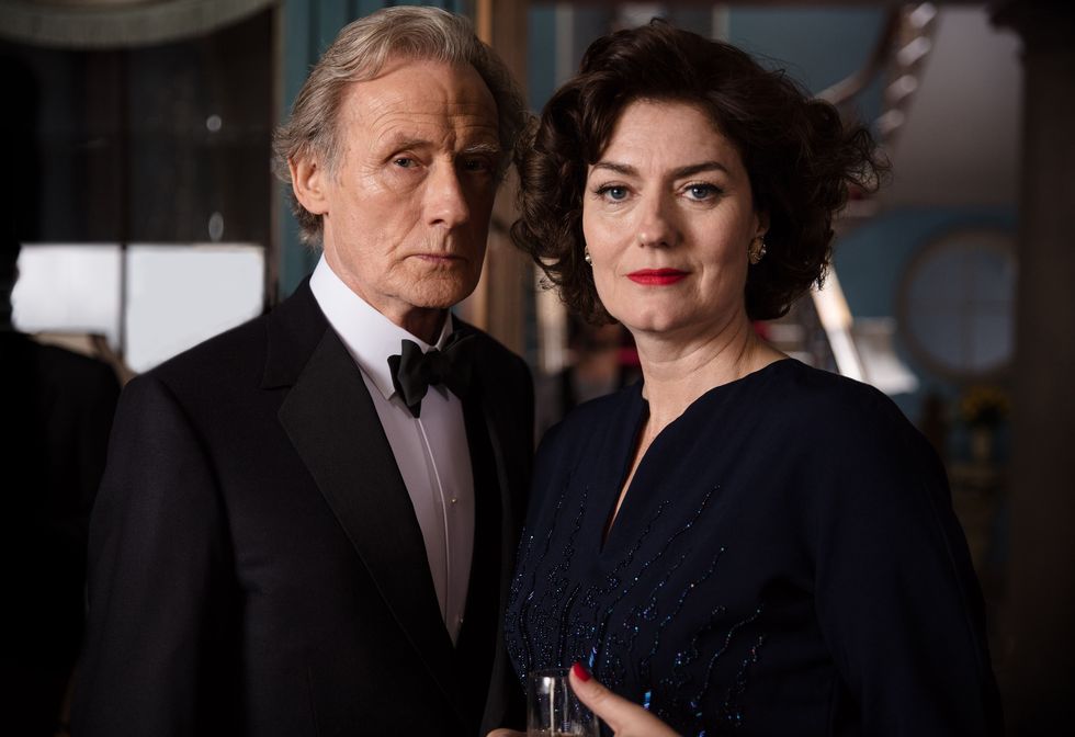Bill Nighy and Anna Chancellor in Ordeal By Innocence