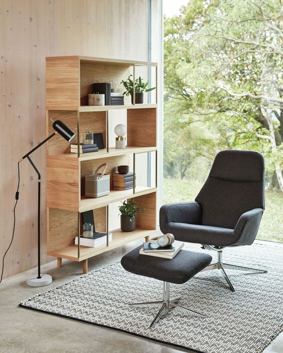 <p>Beautifully engineered from solid woods and veneers, the simple lines make this a contemporary and elegant display.</p><p><strong data-redactor-tag="strong">No.004 Display Unit, Oak, from £699 - £799, Design Project by John Lewis <a href="https://www.johnlewis.com/design-project-by-john-lewis-no-004-display-unit/p3403188?colour=Oak#media-overlay_show" class="body-btn-link" target="_blank">BUY NOW</a></strong></p>