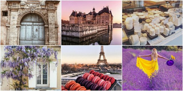 Most Instagrammed things in France