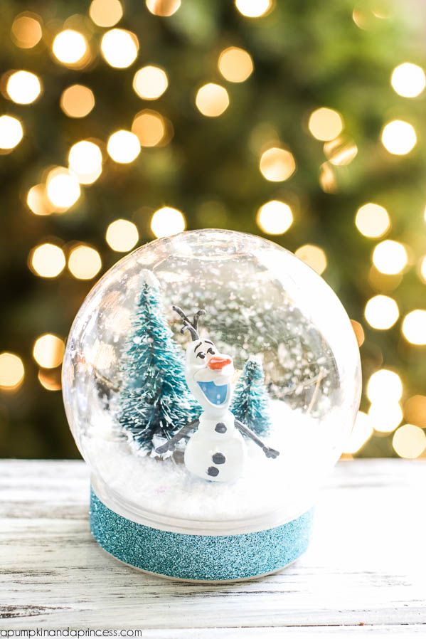 DIY Snow Globes - How to Make Christmas Snow Globes