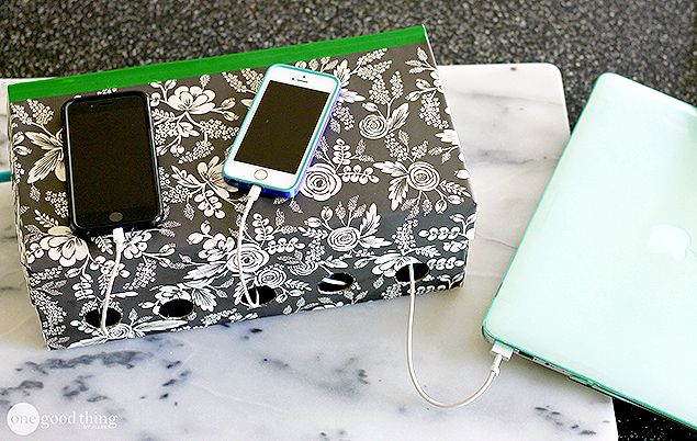 Don't hide your tech cables and cords. Display them artfully instead.  (Image credit: woohome)