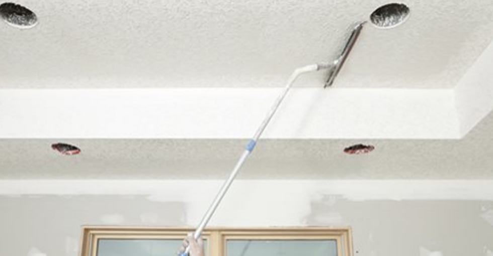 How to Remove a Popcorn Ceiling