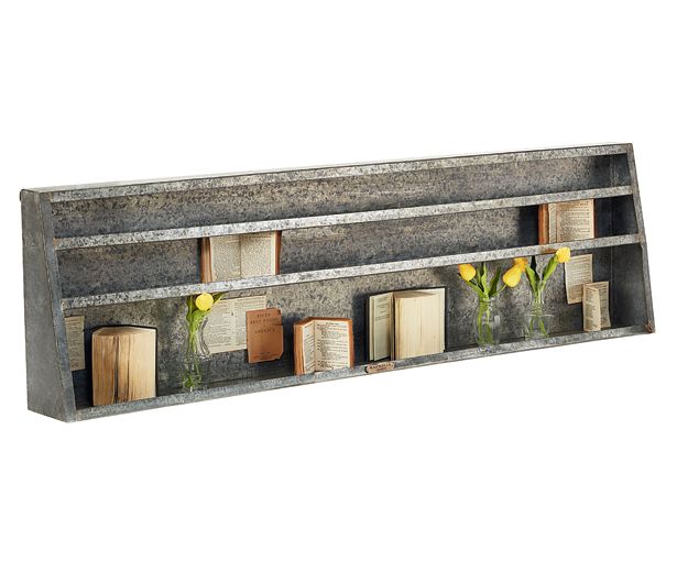 Galvanized Assemblage Wall Shelf from Magnolia buy Homes by Joanna Gaines