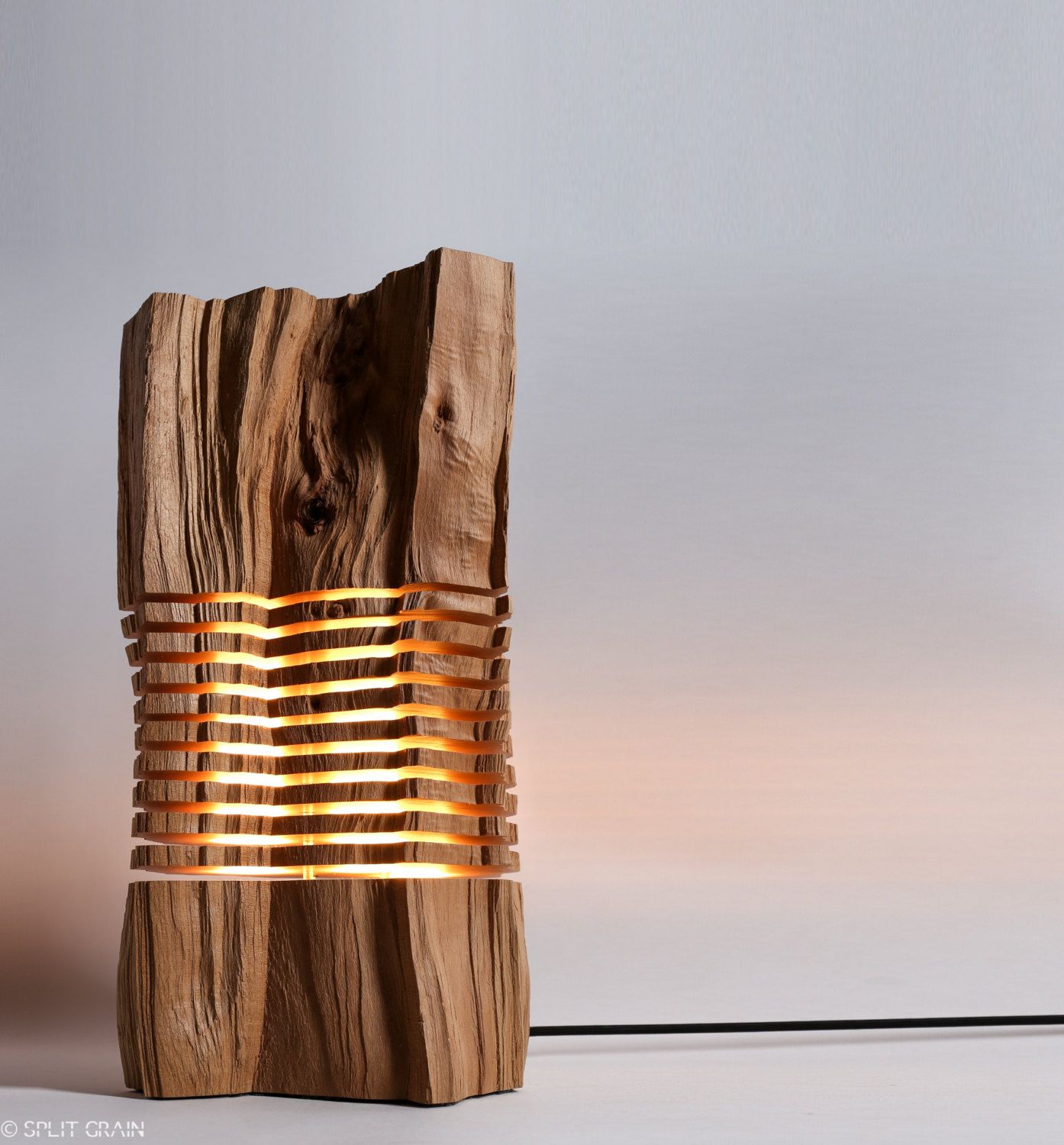 firewood lamp