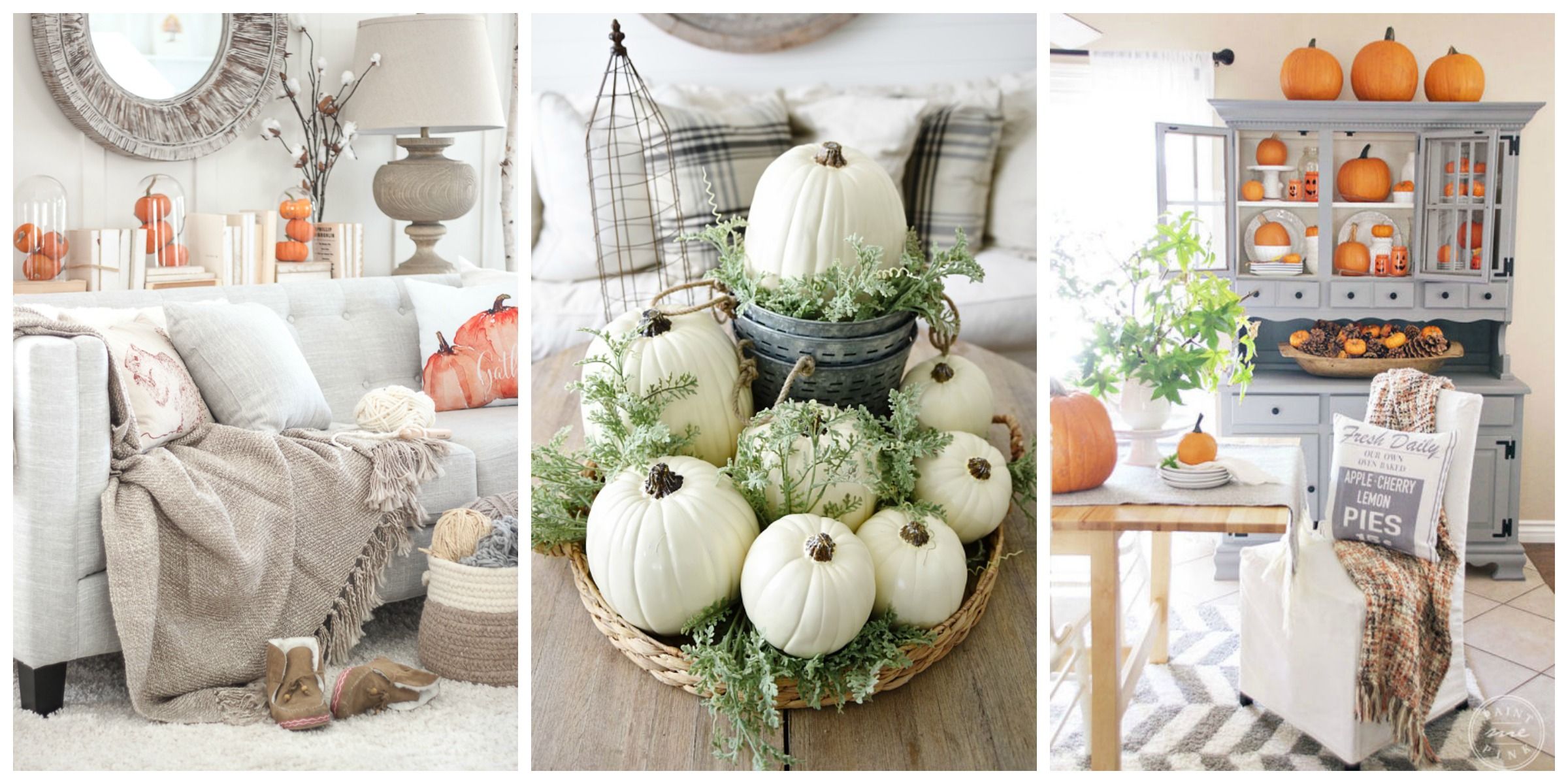 25 Ways to Decorate Your Home With Pumpkins - Pumpkin Crafts and Decor