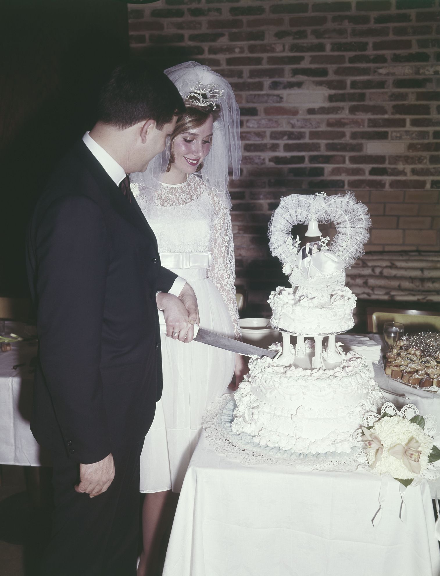 Vintage Wilton Wedding Cakes