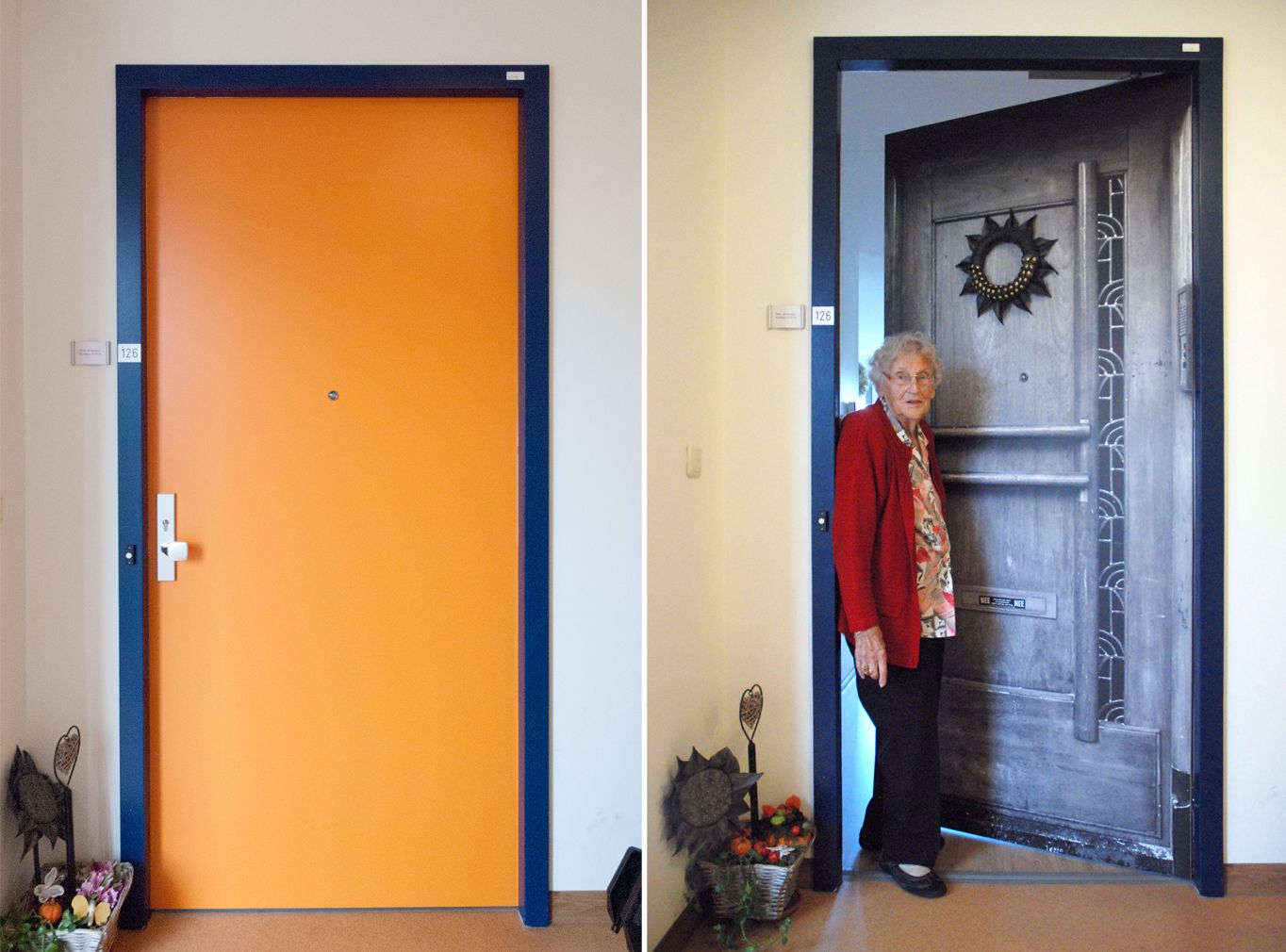 Dementia Door Wrap for Care Homes and Hospitals - Alzheimer's Care